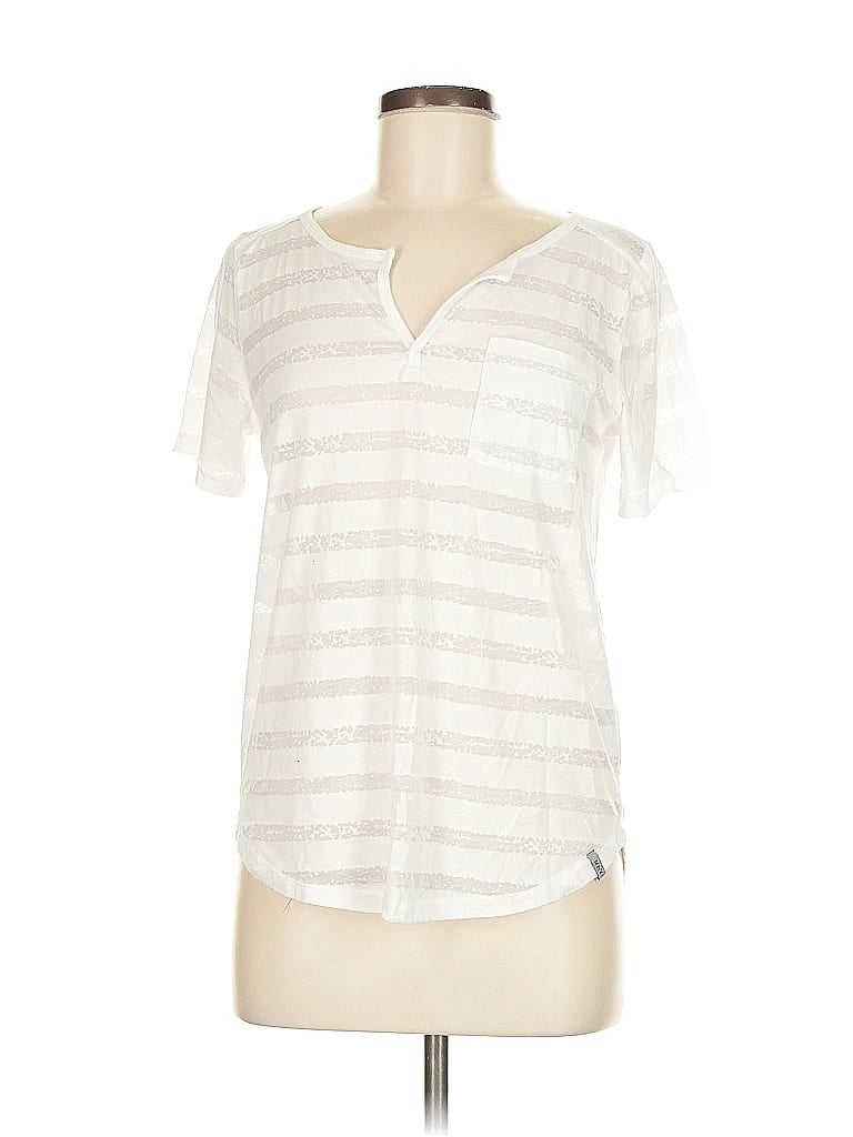 Pre-owned Marc New York By Andrew Marc Performance Short Sleeve T-shirt In White