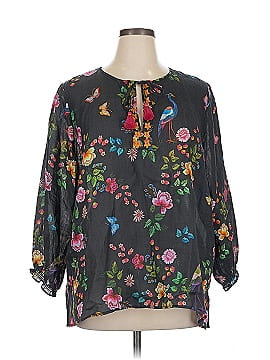 Johnny Was 3/4 Sleeve Blouse