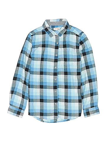 Cat & Jack Long Sleeve Button-Down Shirt (view 1)