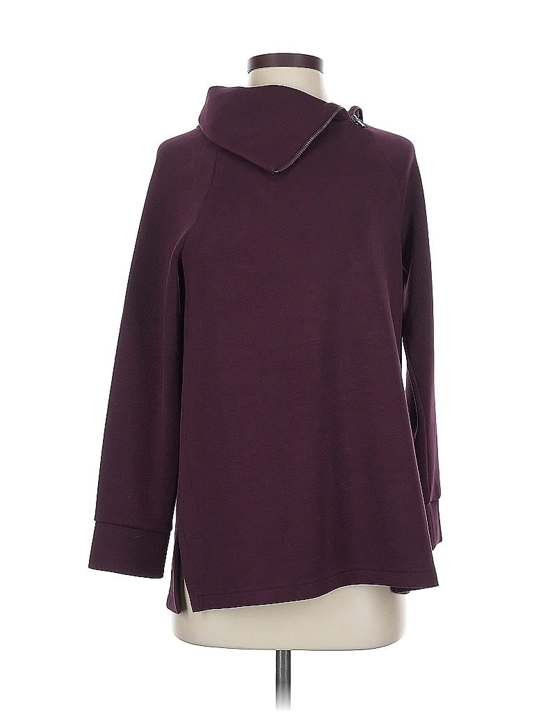 CHICO'S Pre-owned Turtleneck Sweater In Purple