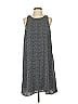 Gap 100% Polyester Chevron-herringbone Gray Casual Dress Size S - photo 1