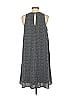 Gap 100% Polyester Chevron-herringbone Gray Casual Dress Size S - photo 4