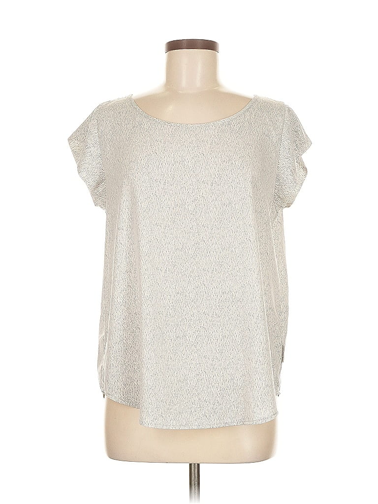 Pre-owned Calvin Klein Jeans Est.1978 Calvin Klein Jeans Short Sleeve Top In Silver