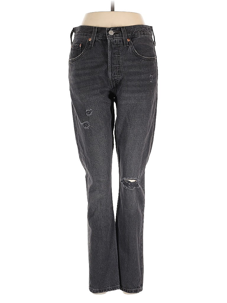 Pre-owned Levi's Jeans In Gray