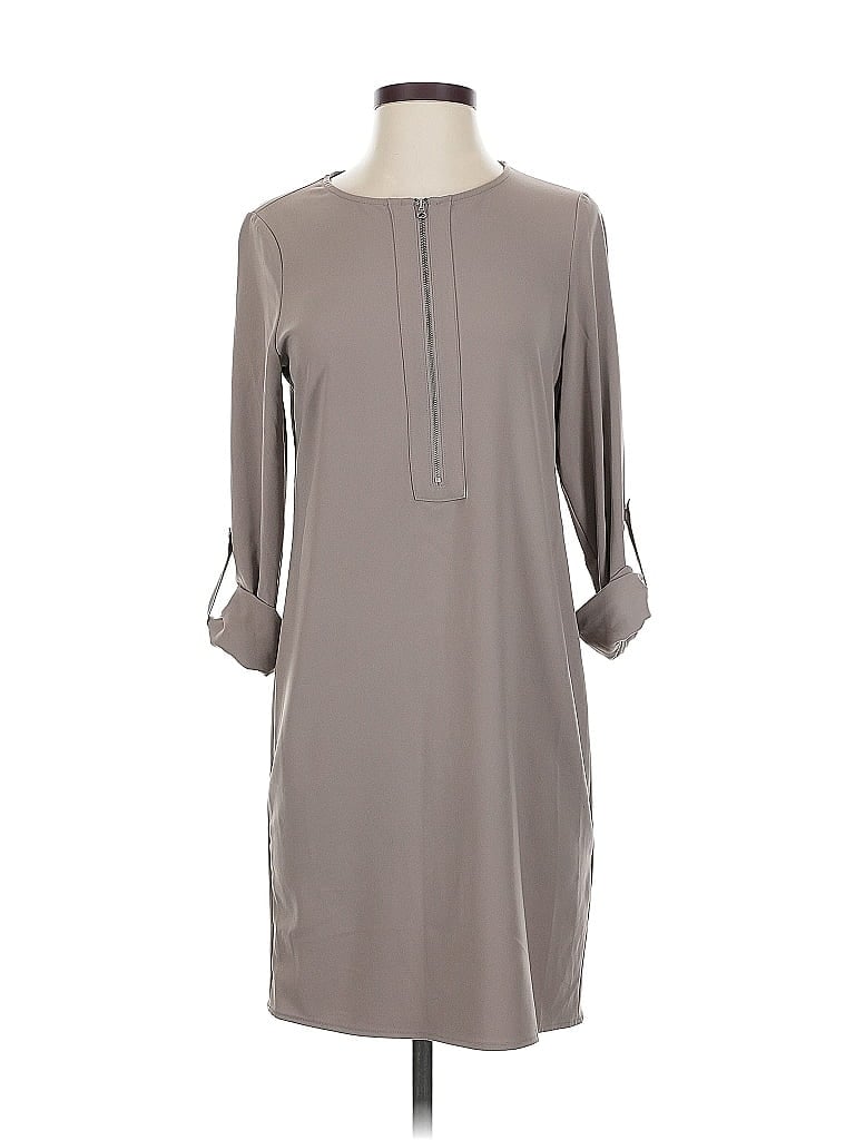 Pre-owned Apt. 9 Casual Dress In Gray