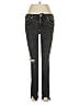 Zara 100% Cotton Hearts Black Jeans Size 6 - photo 1