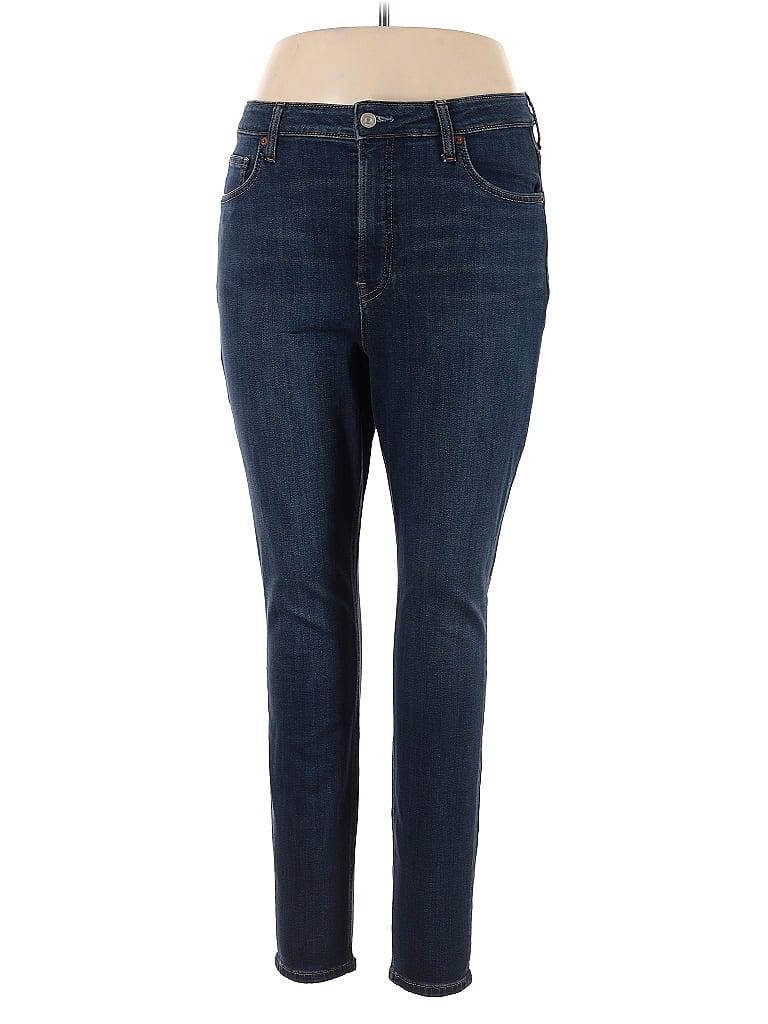 Pre-owned Reformation Jeans Jeans In Blue