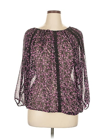 LC Lauren Conrad 3/4 Sleeve Blouse (view 1)