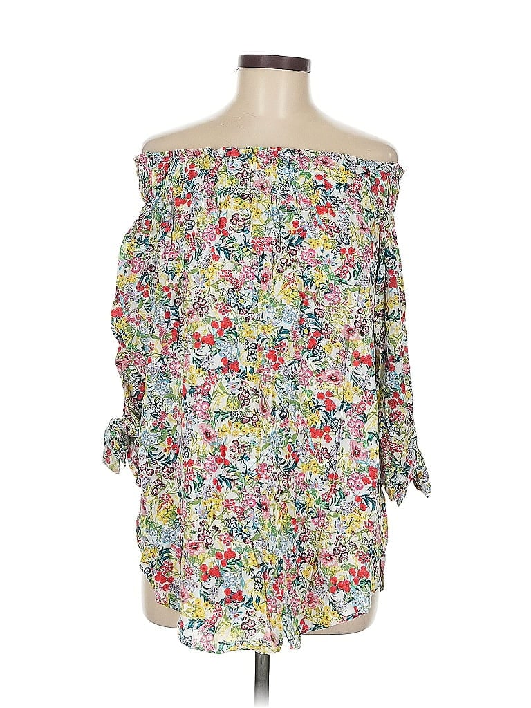 Pre-owned H&m Kimono In White