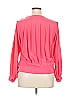 Chaus 100% Polyester Pink Long Sleeve Blouse Size 14 - photo 3