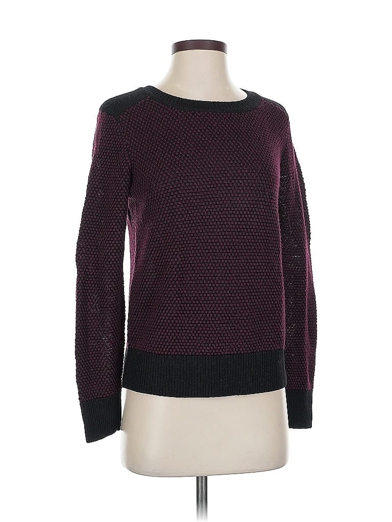 Pre-owned Banana Republic Wool Sweater In Burgundy