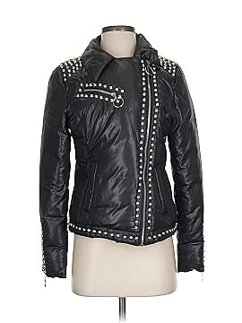 MOSCHINO CHEAP AND CHICシープレザージャケット Vintage Moschino Cheap & Chic Leather Biker Jacket, Made in