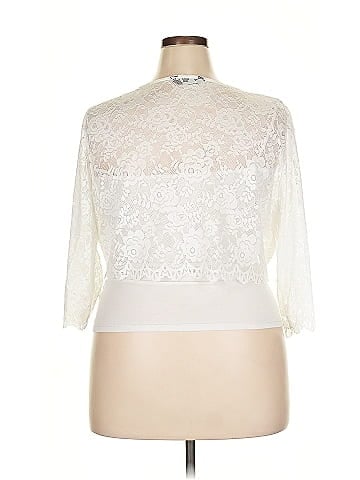 Allegra K 3/4 Sleeve Blouse (view 2)