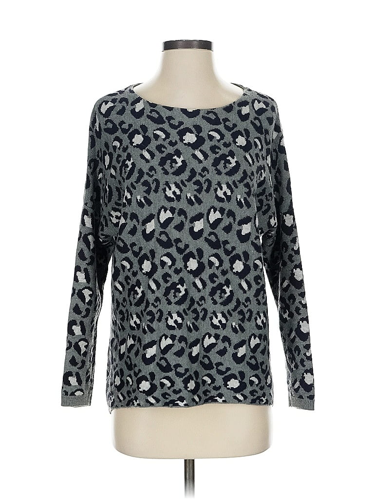 Pre-owned Ann Taylor Loft Pullover Sweater In Blue