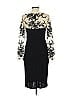 David Meister 100% Rayon Black Cocktail Dress Size 10 - photo 2