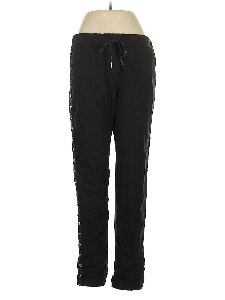 Pre-owned Unbranded Track Pants In Black