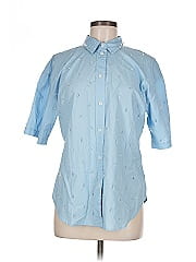 J.Crew Collection 3/4 Sleeve Button Down Shirt