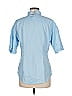 J.Crew Collection 100% Cotton Blue 3/4 Sleeve Button-Down Shirt Size 6 - photo 2