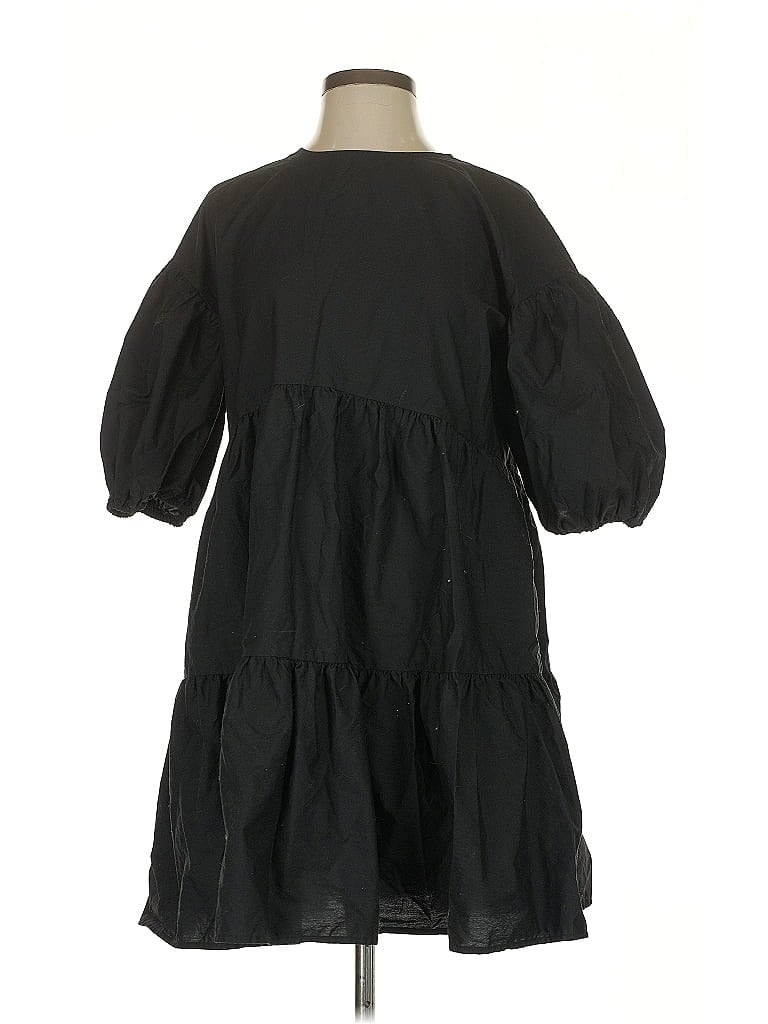 Pre-owned A New Day Casual Dress In Black