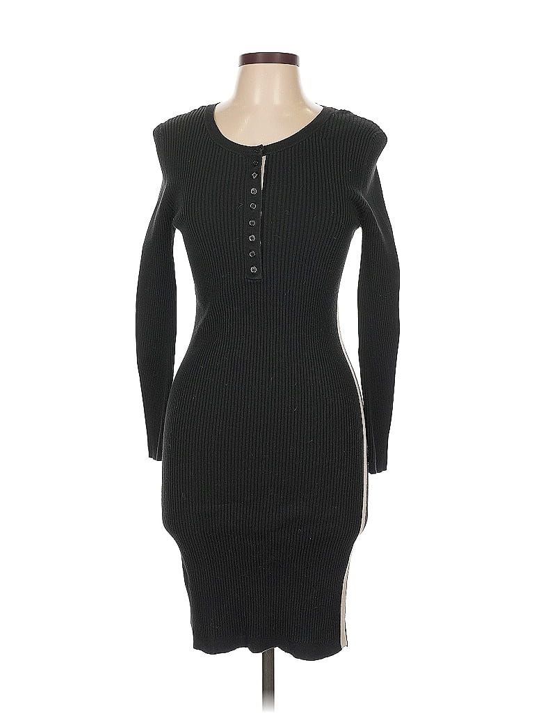 Pre-owned Moda International Casual Dress In Black