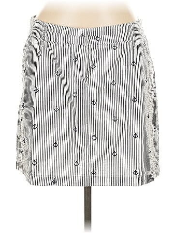 British Khaki Casual Skirt (view 1)