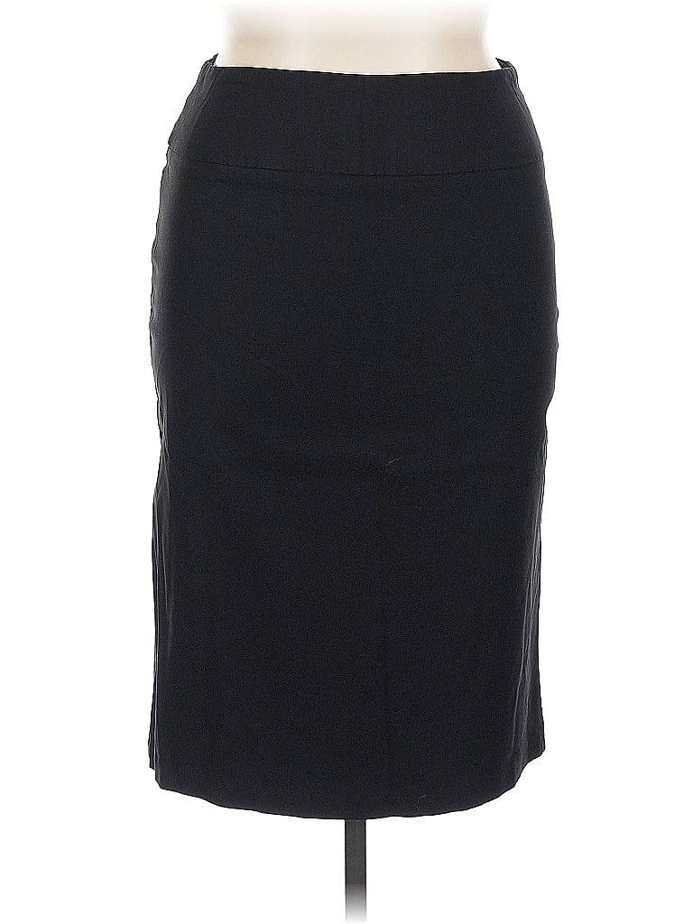 Pre-owned Ashley Stewart Casual Skirt In Black