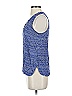 Kenar 100% Rayon Blue Sleeveless Blouse Size S - photo 5
