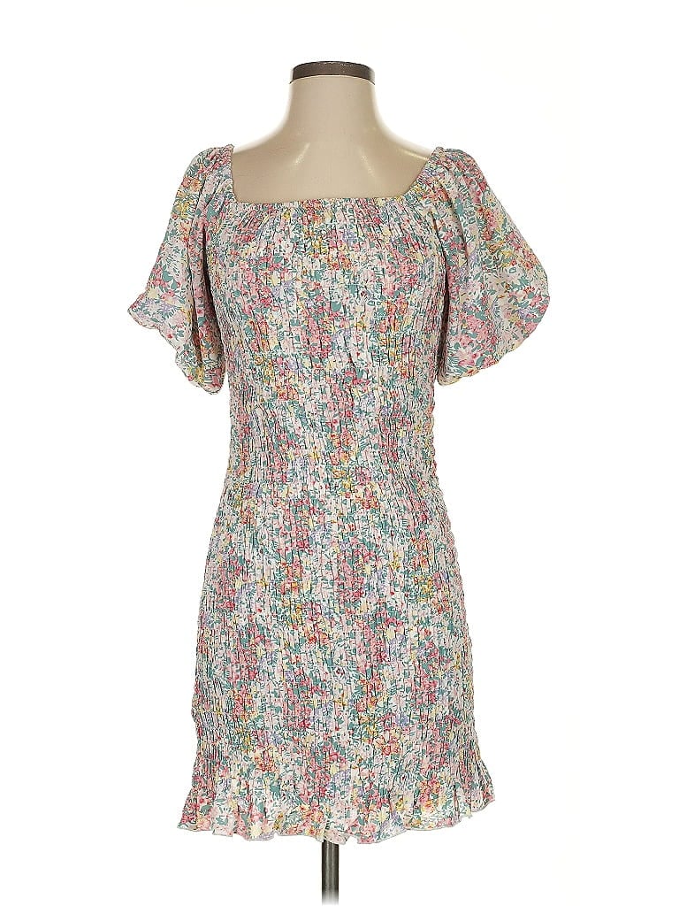 Pre-owned Pink Lily Casual Dress In Gray