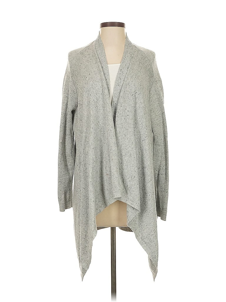 Pre-owned Lou & Grey Cardigan Sweater In Gray