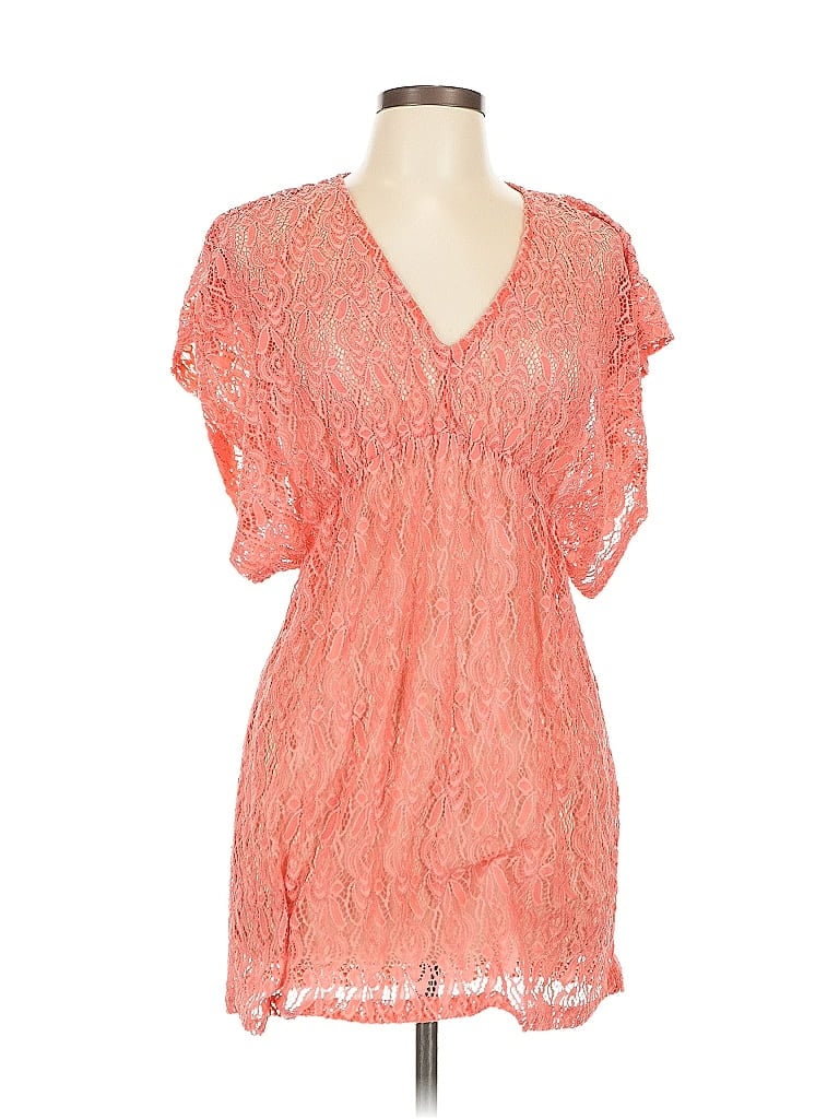 Pre-owned Francesca's Cocktail Dress In Orange