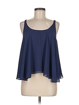Plastic Island Sleeveless Blouse
