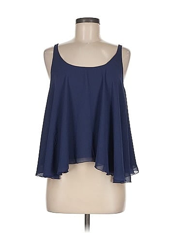 Plastic Island Sleeveless Blouse (view 1)
