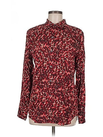 Equipment Long Sleeve Button-Down Shirt (view 1)