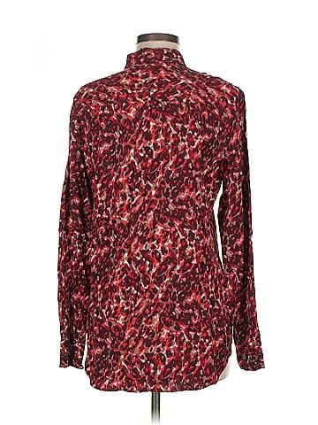 Equipment Long Sleeve Button-Down Shirt (view 2)