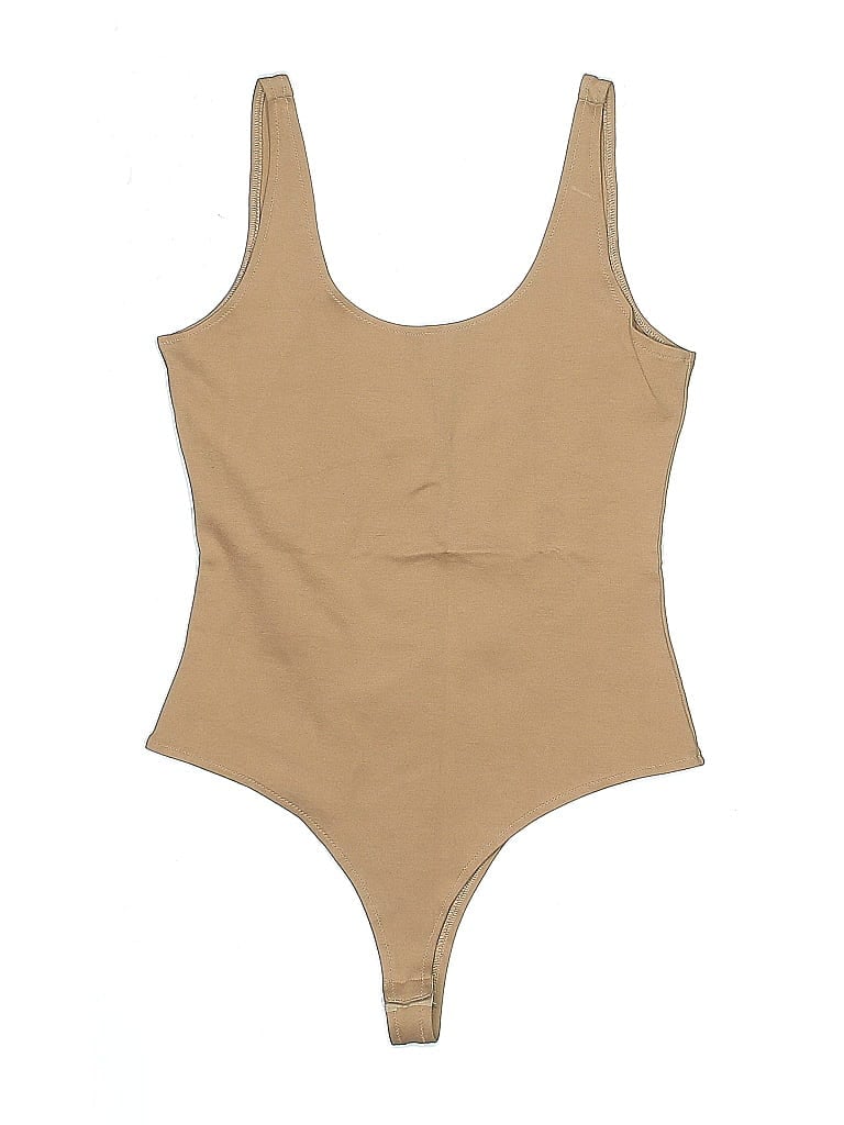 Pre-owned Assorted Brands Bodysuit In Brown