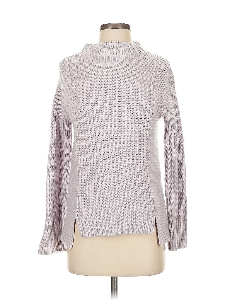 Pre-owned Intermix Wool Pullover Sweater In Gray