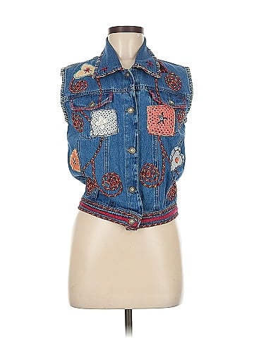New Directions Denim Vest (view 1)