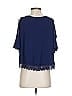 ASTR The Label Blue Short Sleeve Top Size S - photo 4