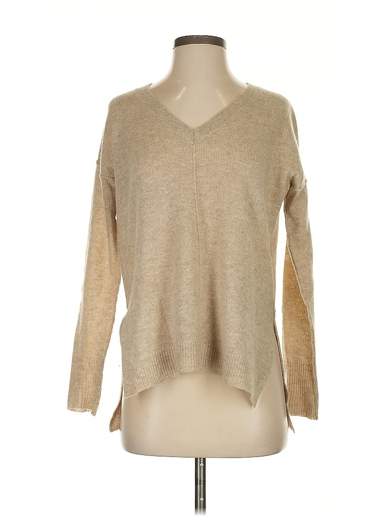 Pre-owned Line Pullover Sweater In Brown