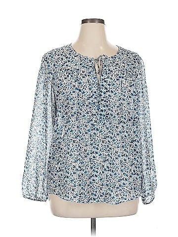 Daisy Fuentes Long Sleeve Blouse (view 1)