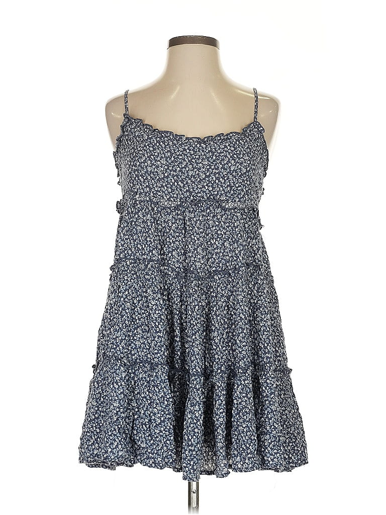 Pre-owned Lulus Casual Dress In Blue
