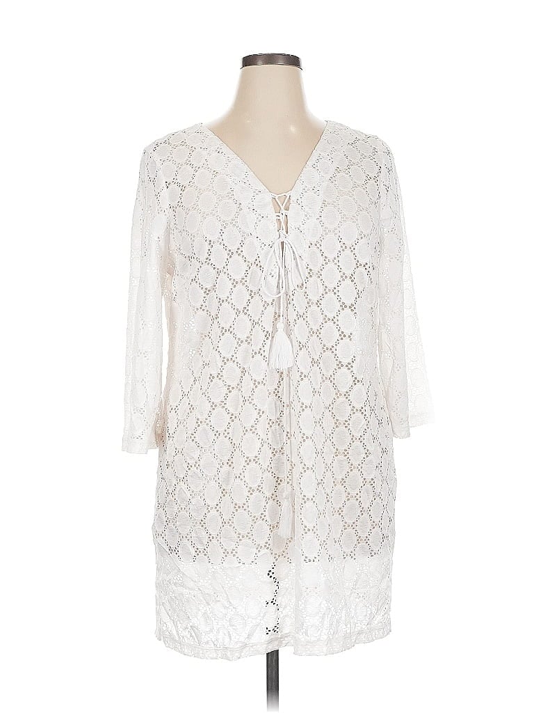 Kona Sol White Kimono Size XL - photo 1