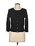 Nili Lotan Black Wool Cardigan Size L - photo 1