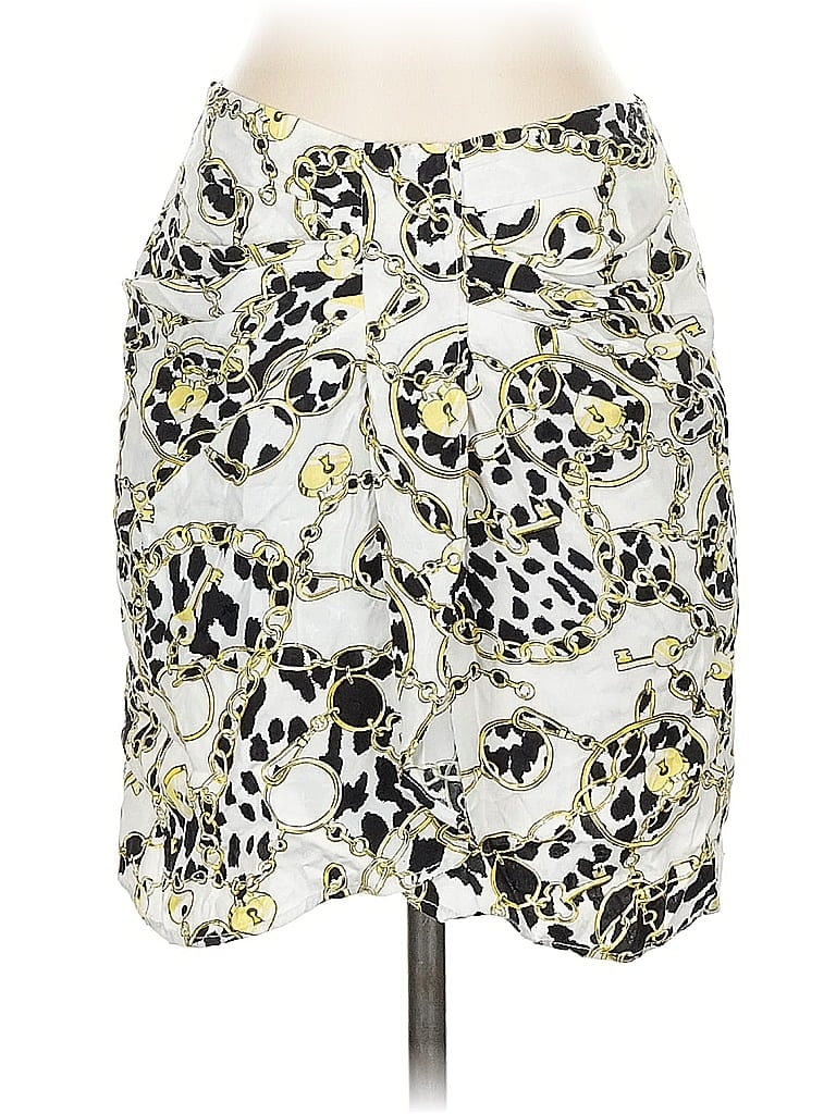 Topshop Casual Skirt In White