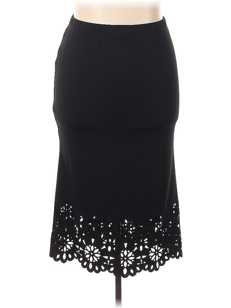 Pre-owned Unbranded Casual Skirt In Black