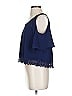 ASTR The Label Blue Short Sleeve Top Size S - photo 6