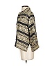 Chico's Design Stripes Tan Gray 3/4 Sleeve Blouse Size Sm (0) - photo 5