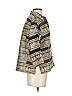 Chico's Design Stripes Tan Gray 3/4 Sleeve Blouse Size Sm (0) - photo 4