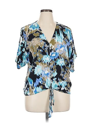 Allison Joy Short Sleeve Blouse (view 1)