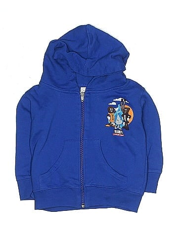 Rabbit Skins Zip Up Hoodie (view 1)